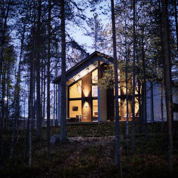 芬蘭北極光雪景木屋酒店 大片落地玻璃欣賞浪漫極光