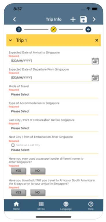 新加坡2021年前全面取消實體入境紙 改用網上或電話App遞交資料