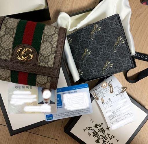 韓國百貨公司專門店購買名牌銀包 拆開驚見他人證件？