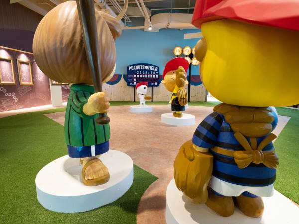 SNOOPY x 棒球名人堂開幕 全球唯一木雕史努比公仔/棒球體驗區