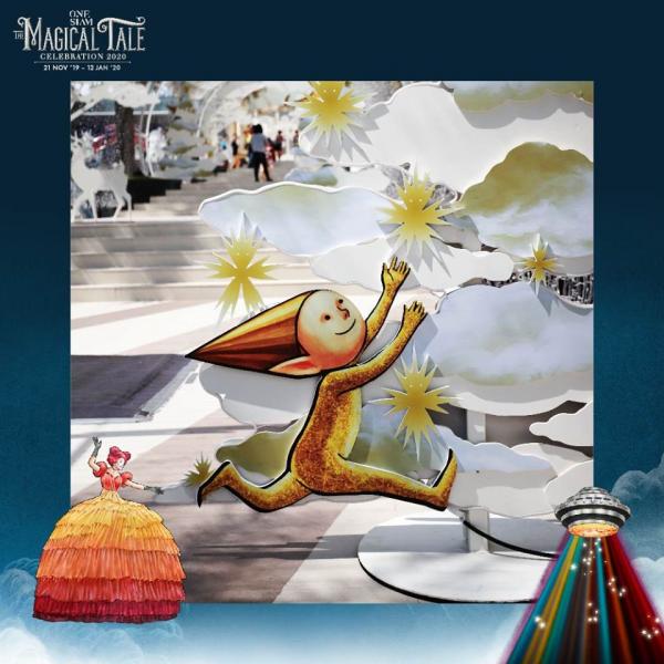 曼谷暹羅Siam商場玩轉聖誕除夕倒數 期間限定魔法童話主題聖誕燈飾