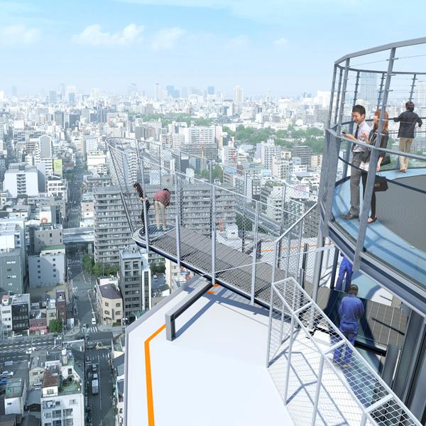 大阪通天閣最新懸空展望台開幕 離地92米踩透明玻璃試膽