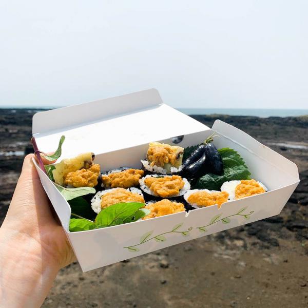 濟州嚐鮮必吃海膽紫菜飯卷 一啖一口滑漏鮮甜海膽！