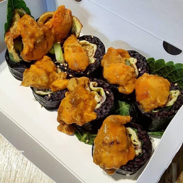 濟州嚐鮮必吃海膽紫菜飯卷 一啖一口滑漏鮮甜海膽！