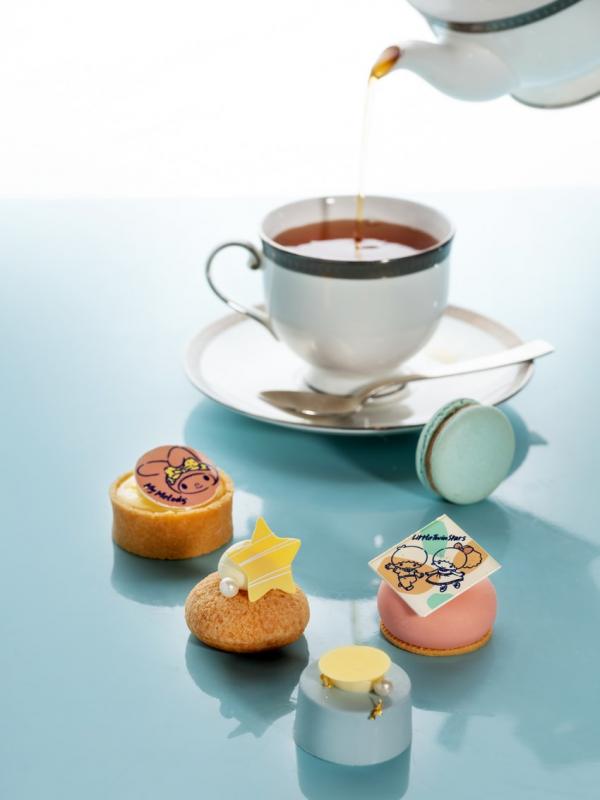 台北文華東方酒店 x Sanrio推聯名英式下午茶 My Melody、Little Twin Stars可愛風格粉色系鹹甜點