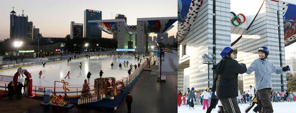 盤點首爾1月必去戶外溜冰場 奧林匹克公園溜冰場