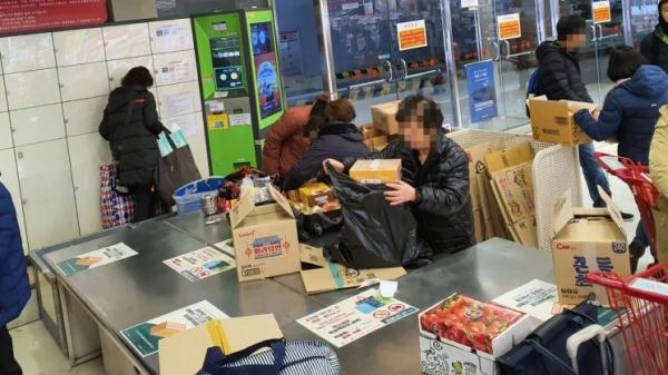 韓國超市正式停止供應包裝用膠紙/繩
