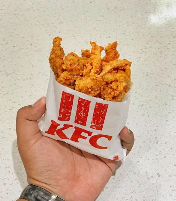 KFC炸雞皮襲台 「只有雞皮的炸雞」超吸引！