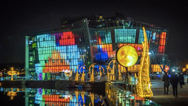 韓國農曆新年必到景點推介 三光島燈節 (세빛 일루미네이션 빛축제)