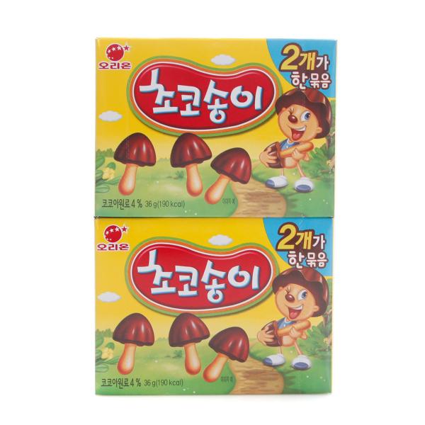 韓國超市零食手信推介！emart零食銷售20大排名 ORION 朱古力蘑菇 / 오리온 초코송이