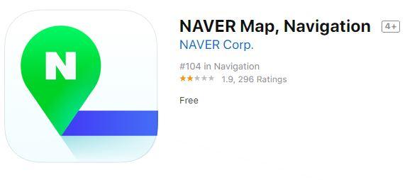 韓國旅遊必備10大實用App！ Naver Map