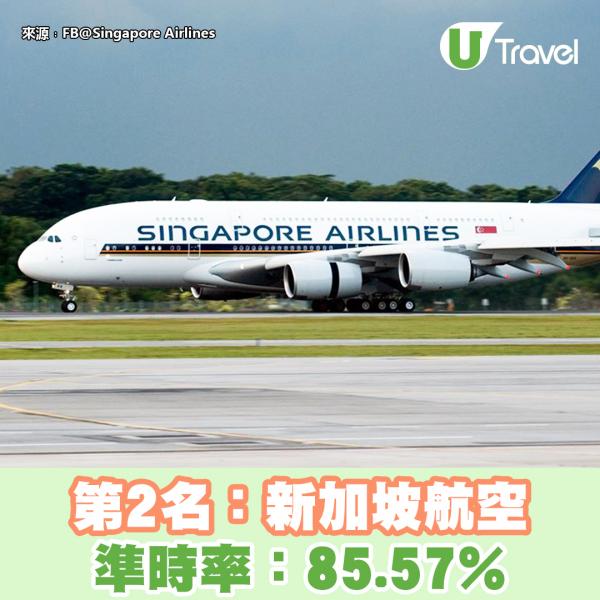 亞太區最準時航空公司排名出爐 ANA、新加坡航空打入十大