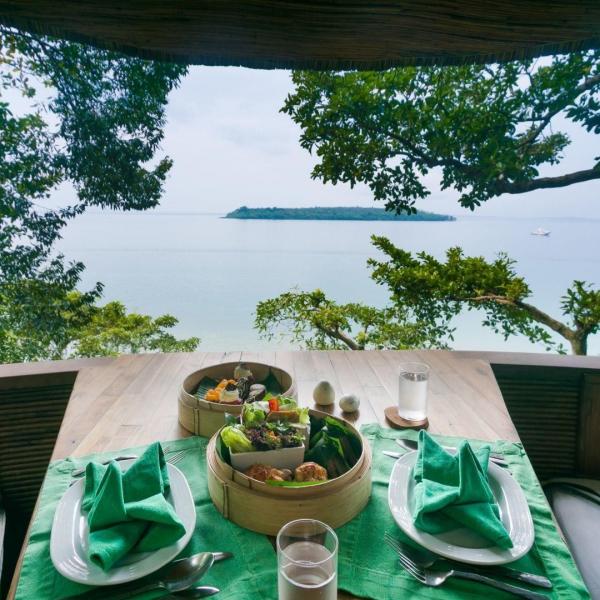 泰國庫德島樹屋餐廳「Treepod Dining」 享受無敵海景＋Zip-line送餐服務