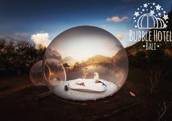 峇里島透明波波屋酒店「Bubble Hotel Bali」 座擁絕美海景/觀賞浪漫星空