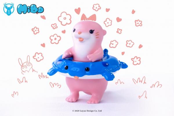 台灣設計超可愛水獺星人扭蛋 用力吹水泡款式超可愛！