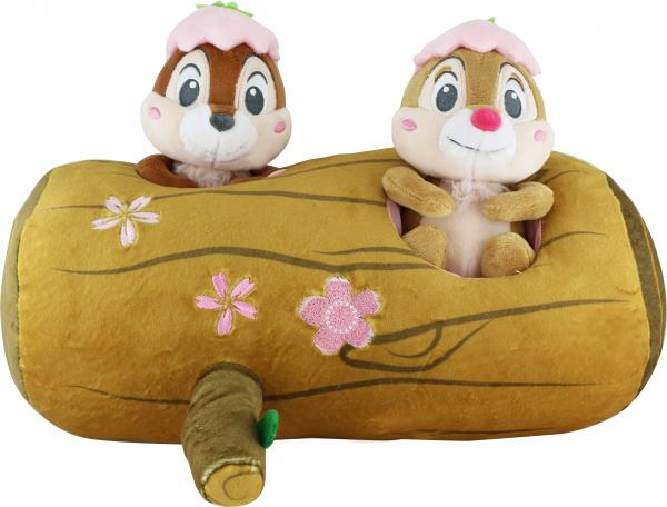 台灣7-11迪士尼櫻花集點換購活動 Chip 'n' Dale公仔/小鹿斑比野餐墊/手挽袋
