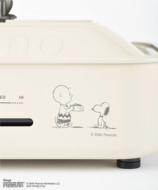日本BRUNO聯乘PEANUTS多功能電熱鍋、三文治機 在家輕鬆整可愛Snoopy三文治、鬆餅！