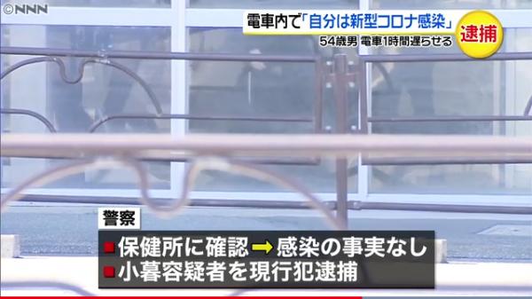 日本男JR上謊稱要播毒 累乘客緊急疏散列車終延誤
