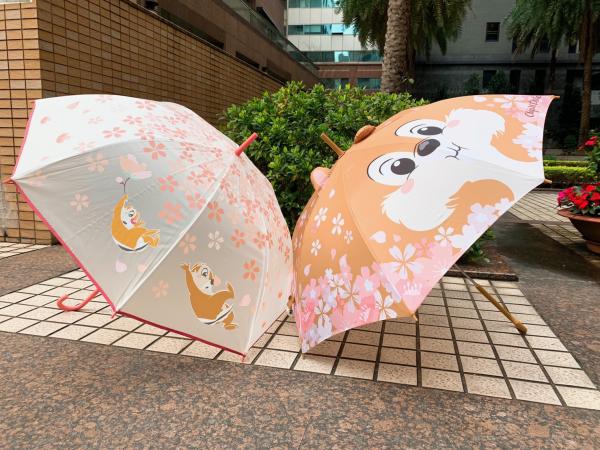 台灣7-11迪士尼集點活動 櫻花季限定Chip 'n' Dale造型傘/多功能枱/小熊維尼新品