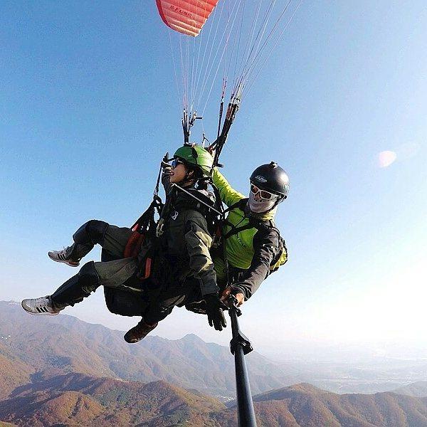親身感受尹世理「迫降」一幕！ 韓國丹陽滑翔傘體驗熱點