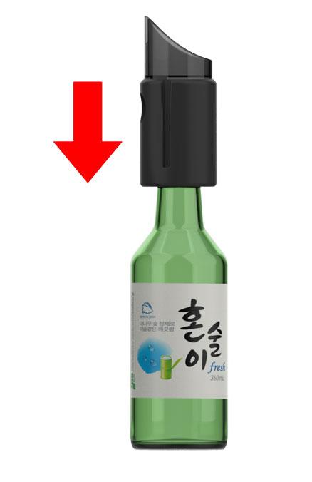 韓國網民火紅自動斟酒機