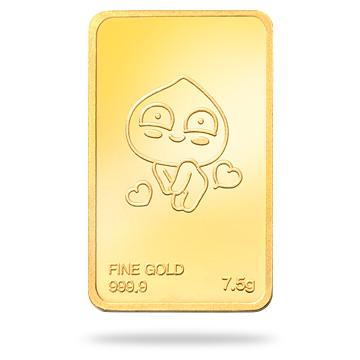KAKAO推出純金塊？ 聯乘韓國郵政推999純金塊