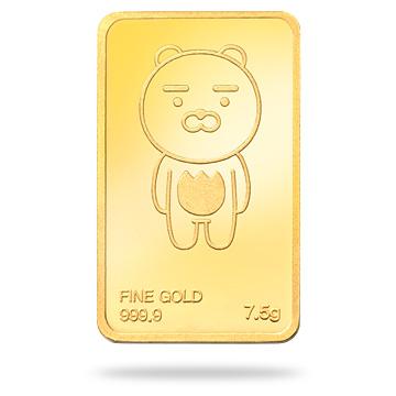 KAKAO推出純金塊？ 聯乘韓國郵政推999純金塊