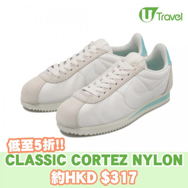 CLASSIC CORTEZ NYLON 749864-009 原價：8,800日圓（約HKD 3） 特價：4,389日圓（約HKD 7）