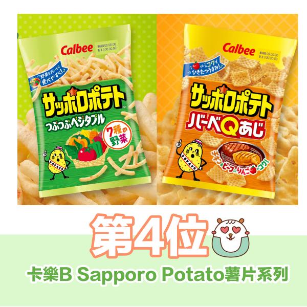 日本票選10大最好味薯片 第1名日本旅行宵夜必食