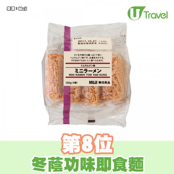 台灣MUJI無印良品10大熱賣零食排行榜 第1位銷量近20萬包
