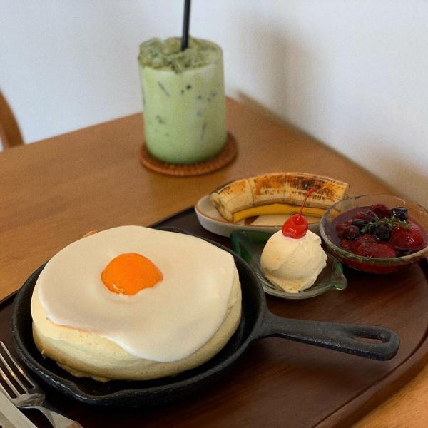 濟州島10大必試甜品推介 太陽蛋梳乎厘Pancake - Dang Dang（당당）