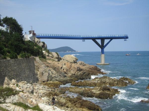 釜山必去10大IG打卡熱點 海岸天空步道 - 青沙浦橋石觀景台 (청사포다릿돌전망대)