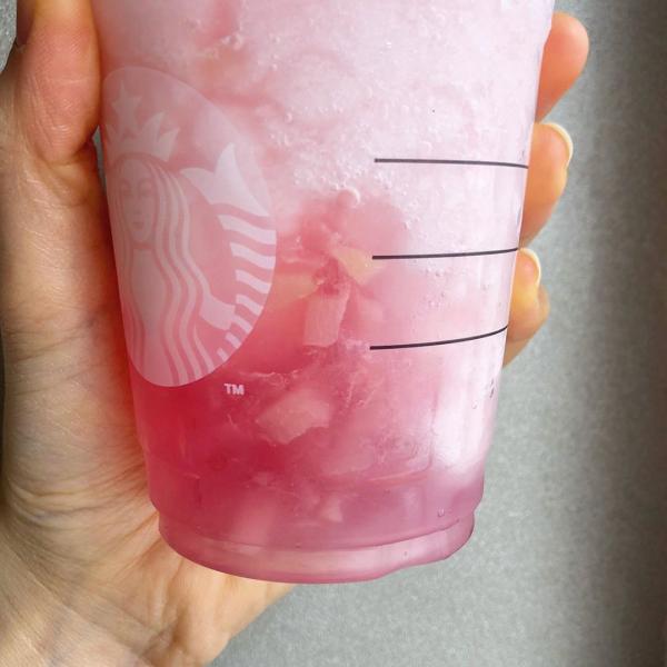 韓國Starbucks夏日限定打卡飲品 漸層粉紅蜜桃特飲！