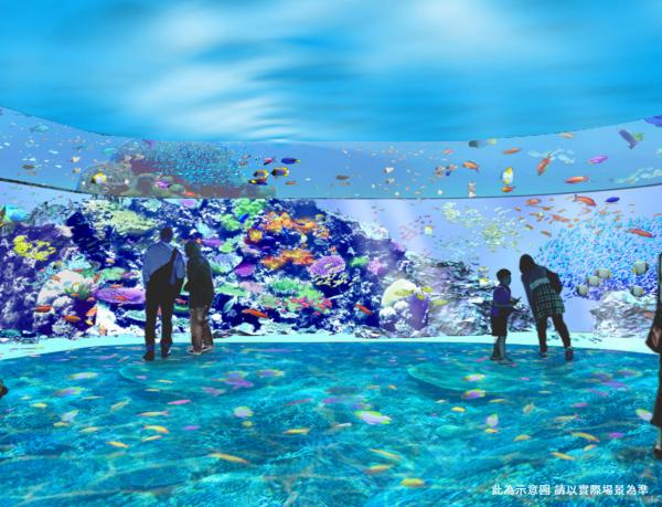 桃園「Xpark水族館」今夏開幕 佔地16萬平方尺/設4層樓高透明觀景窗