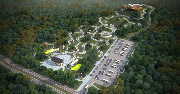 釜山2021-2023年開幕新景點 Skyline Luge斜坡滑車 / 스카이라인 루지 부산 (2021年)
