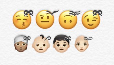 手機內建隱藏版emoji 只需簡單2步加上蝴蝶結！