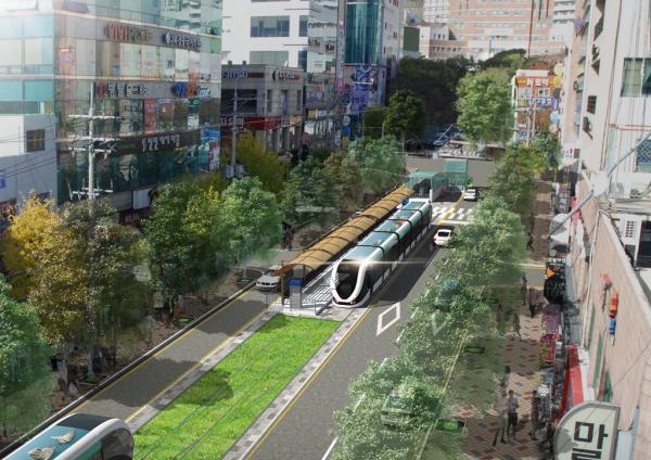 釜山2021-2023年開幕新景點 五六島輕軌列車 / 오륙도선 저상트램(2023年)