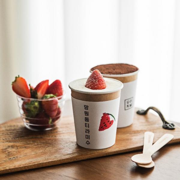 弘大延南洞10大美食推介 可愛杯裝Tiramisu - 望遠洞 Tiramisu (망원동티라미수)