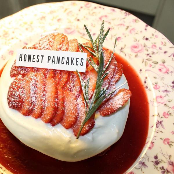 弘大延南洞10大美食推介 鮮果忌廉Pancake - Honest Pancakes (어니스트팬케이크)