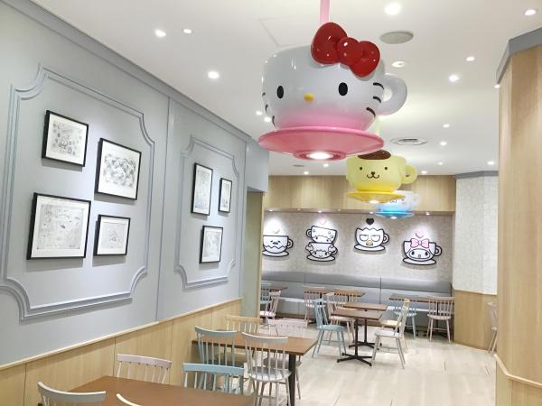 SANRIO CAFE登陸東京池袋Sunshine City 有齊Hello Kitty、布甸狗、玉桂狗等人氣角色造型餐點飲品