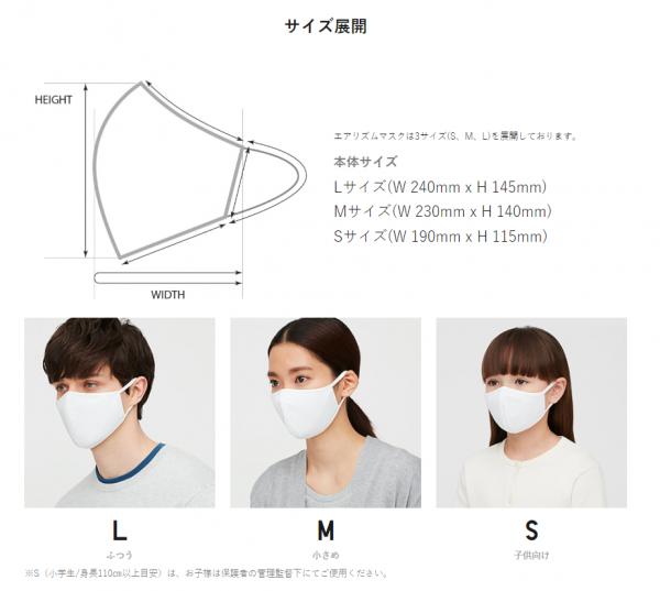日本UNIQLO AIRism口罩6月19日開賣 BFE99%/可重洗20次/990日圓3個