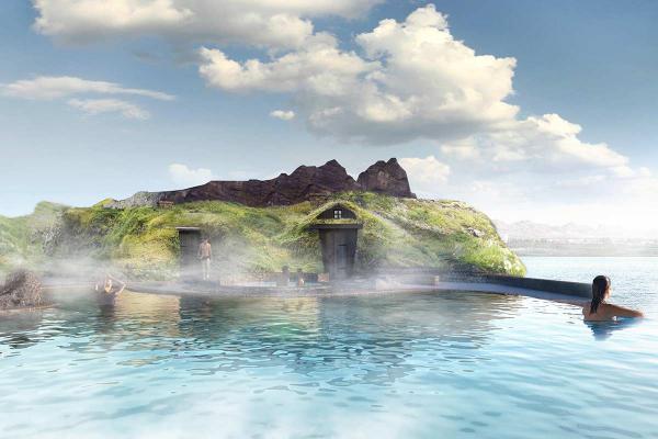 冰島無邊際溫泉2021年開幕 望住大海睇日落尤如仙境