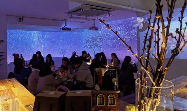 首爾梨泰院浪漫打卡酒吧 Cannonball Seoul 캐논볼 在星空下小酌一杯！