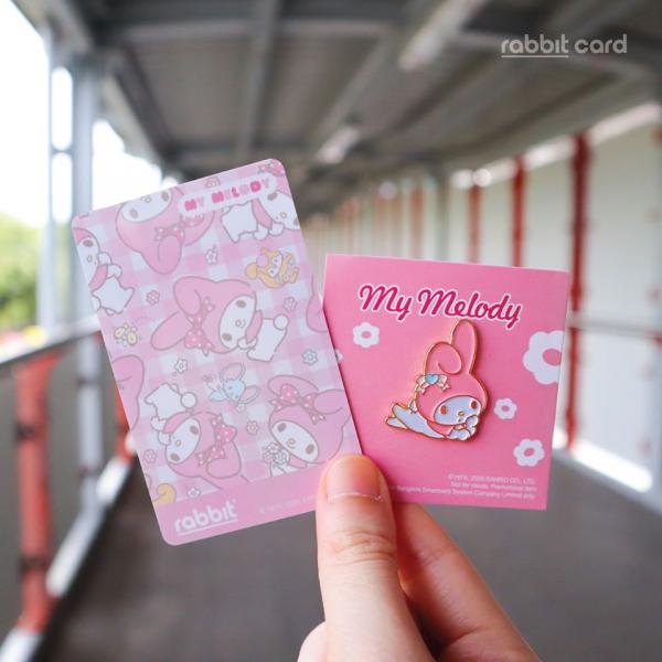 曼谷Rabbit Card聯乘Sanrio 期間限定My Melody及Little Twin Stars造型
