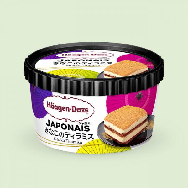 日本Haagen Dazs 7-11限定新品！黃豆粉Tiramisu雪糕