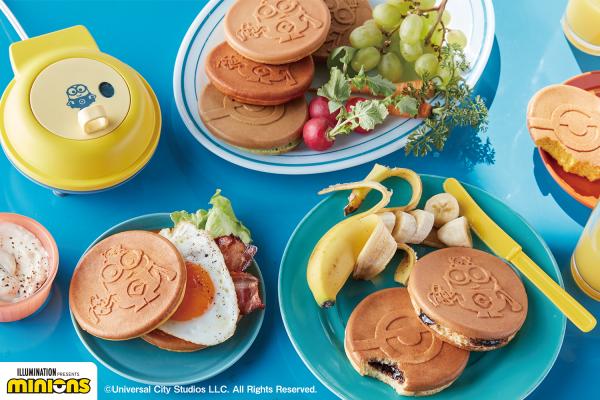 日本recolte新推Minions三文治機、鬆餅機