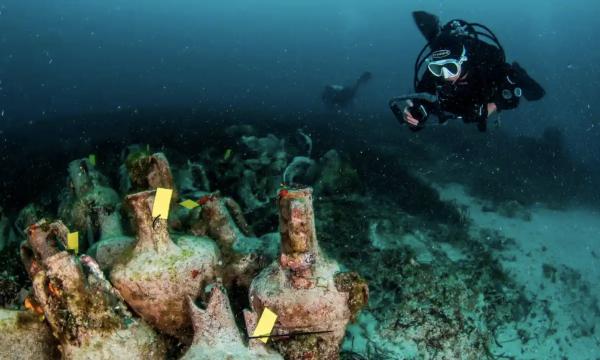 希臘首個水底博物館開幕 潛水睇2500年古沉船遺址