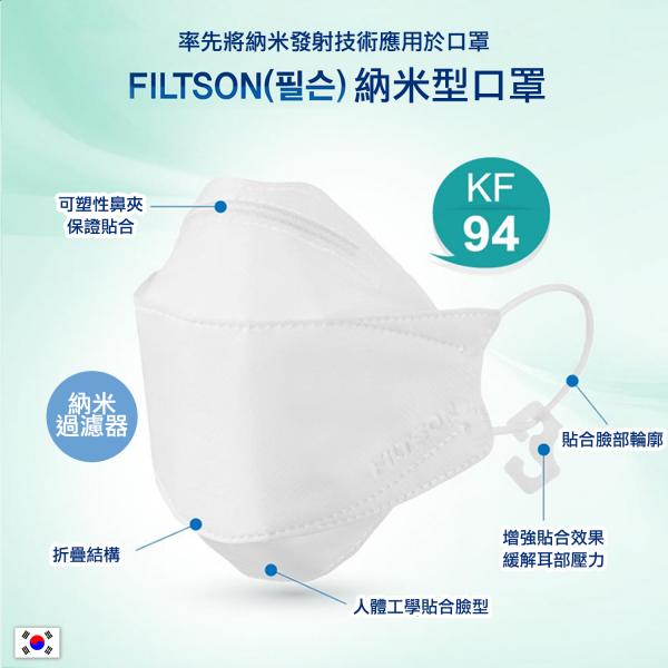 KF94韓國口罩品牌比較（附購買連結） Filtson（필슨）