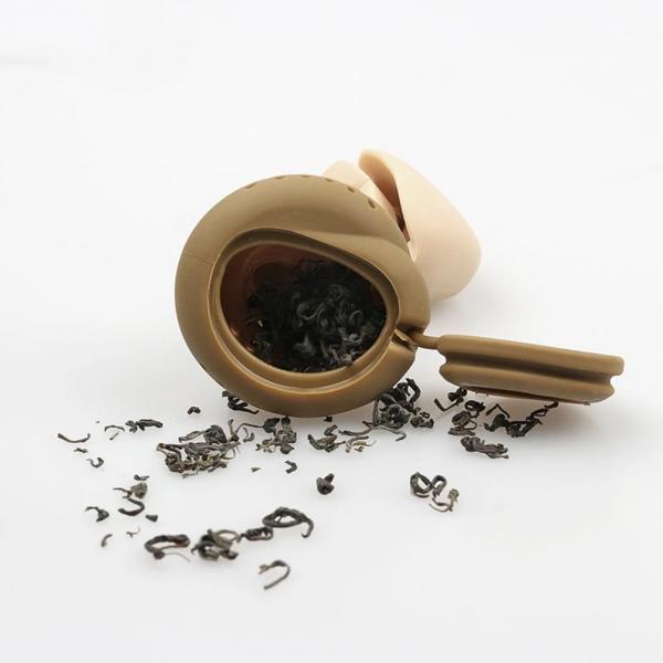 大便茶隔底蓋容易開合方便倒入或取出茶葉
