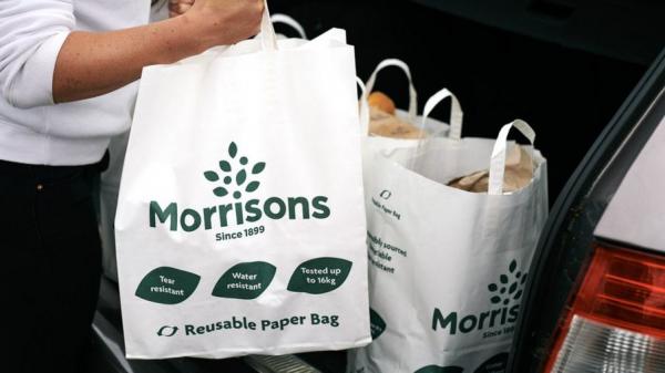 英國超市Morrisons走塑用紙袋 望每年減少9千萬件塑膠垃圾